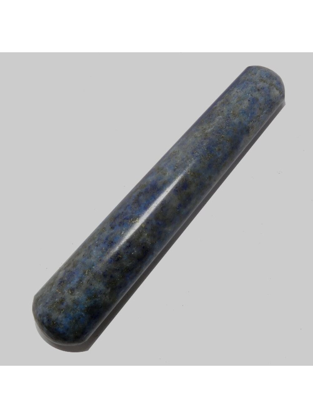 Lapis Lazuli Massage Wand Blue Third Eye Awakening Stone Crystal Healing Tools